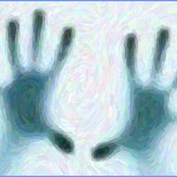 Hands On Frosted Gla...